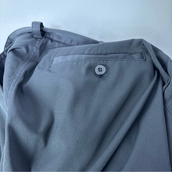 Nike Men's Golf Training Pant Black Size 32 Zip Flat Front Straight Leg - Picture 11 of 15